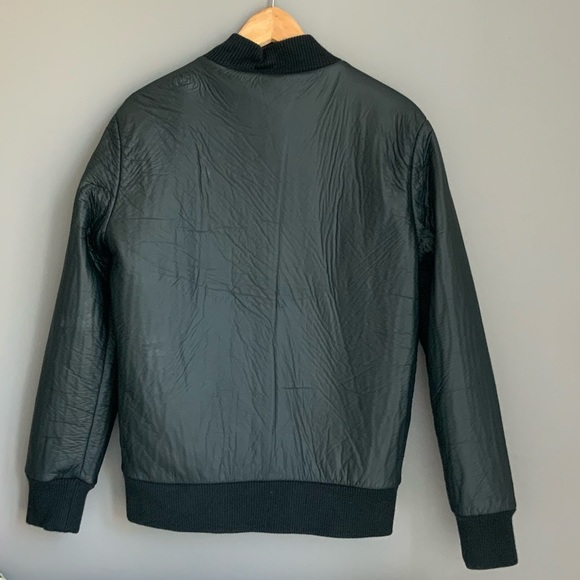 Club Monaco puffer athletic bomber jacket - Picture 2 of 4